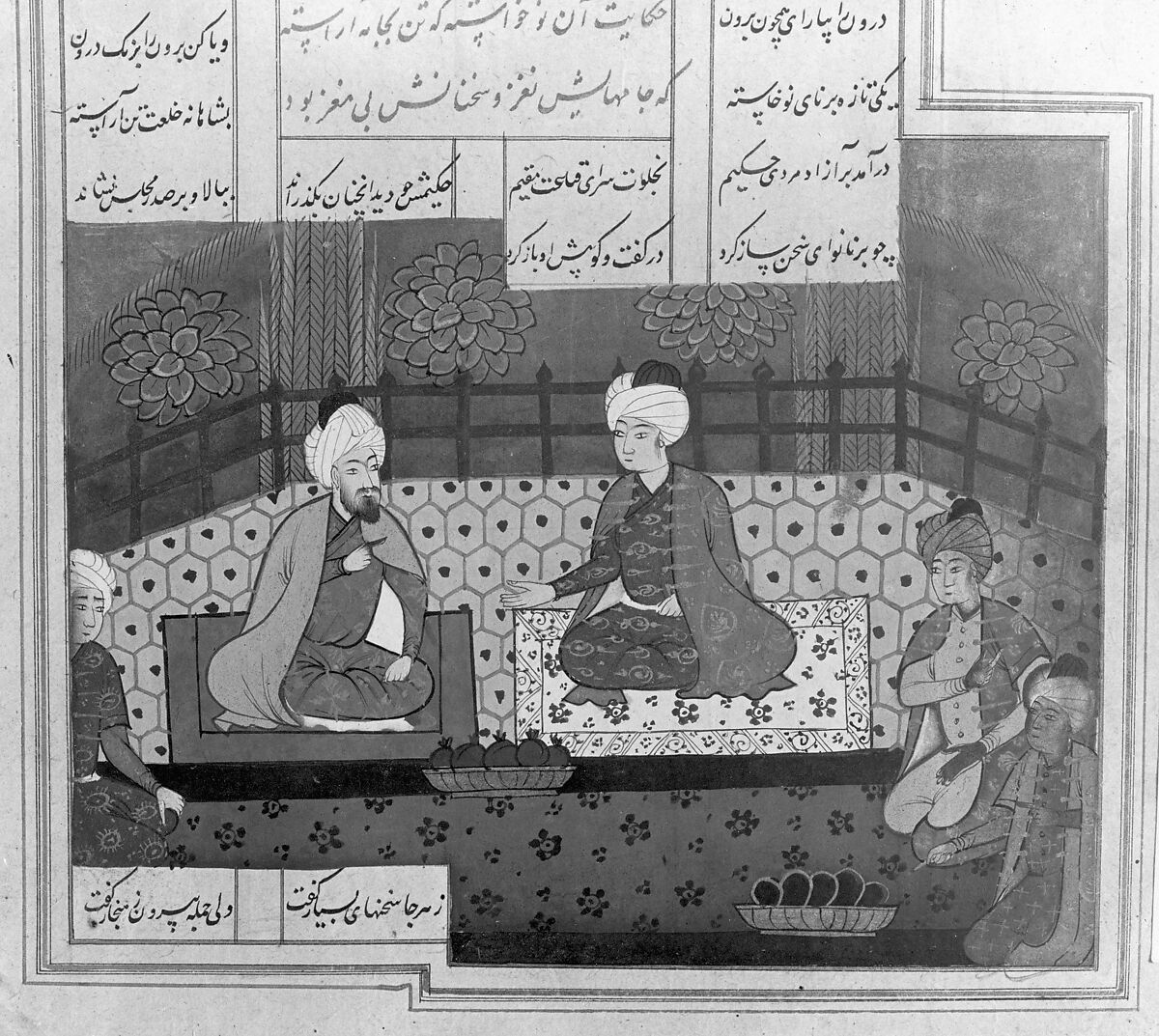 Haft Aurang (Seven Thrones) of Jami, Maulana Nur al-Din `Abd al-Rahman Jami (Iranian, Jam 1414–92 Herat), Ink, opaque watercolor, and gold on paper