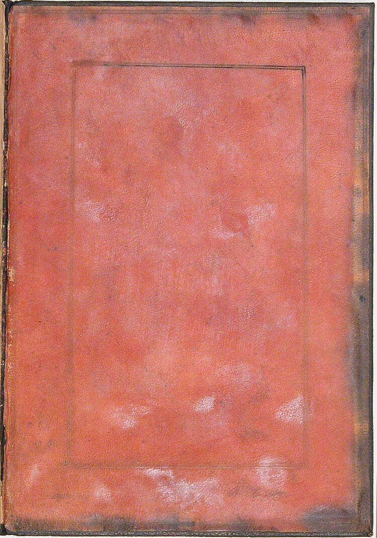 Anthology of Persian Poetry, Main support: Ink, opaque watercolor, silver, and gold on paper
Binding: Leather and gold