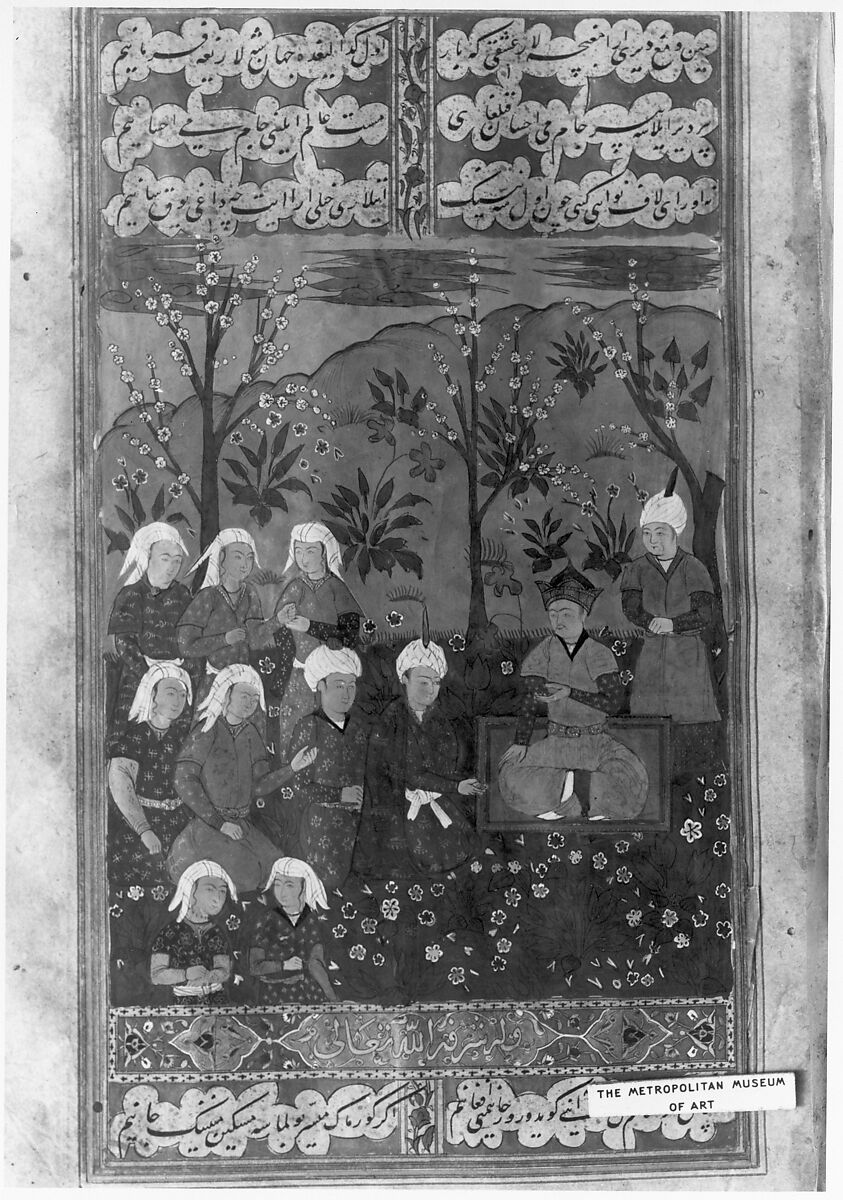 Divan (Collected Works) of Mir 'Ali Shir Nava'i, Sultan 'Ali al-Mashhadi (Iranian, Mashhad 1453–1520 Mashhad), Ink, opaque watercolor, and gold on paper; lacquer binding