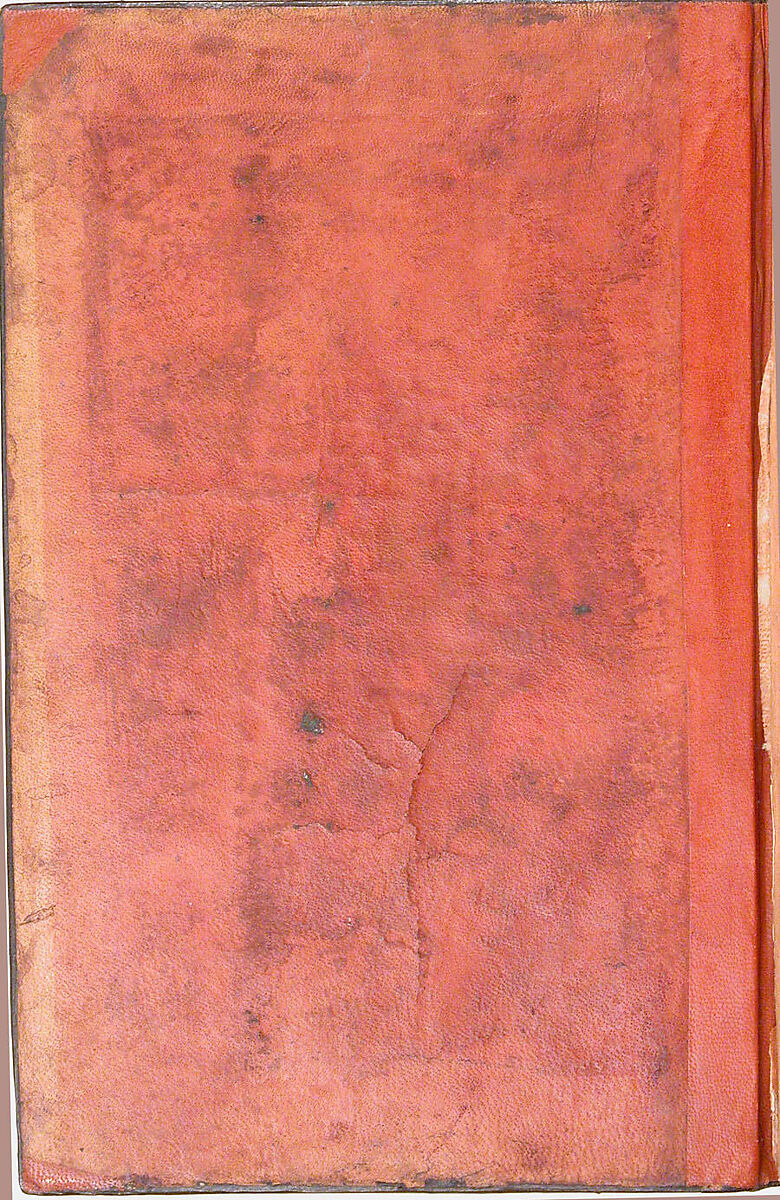Divan (Collected Works) of Mir 'Ali Shir Nava'i, Mir 'Ali Shir Nava'i (Herat 1441–1501 Herat), Ink, opaque watercolor, and gold on paper; leather binding