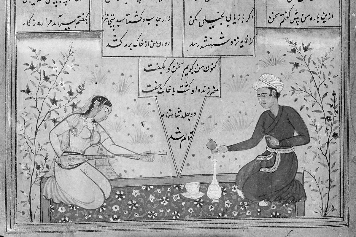 Shahnama (Book of Kings) of Firdausi, Abu'l Qasim Firdausi (Iranian, Paj ca. 940/41–1020 Tus), Ink, opaque watercolor, silver, and gold on paper