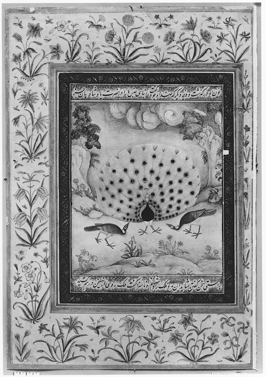 Shaikh Salim Chishti, Ink, opaque watercolor, and gold on paper