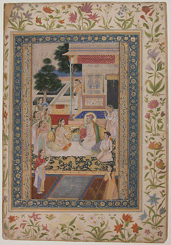 Portrait of the Emperor Akbar