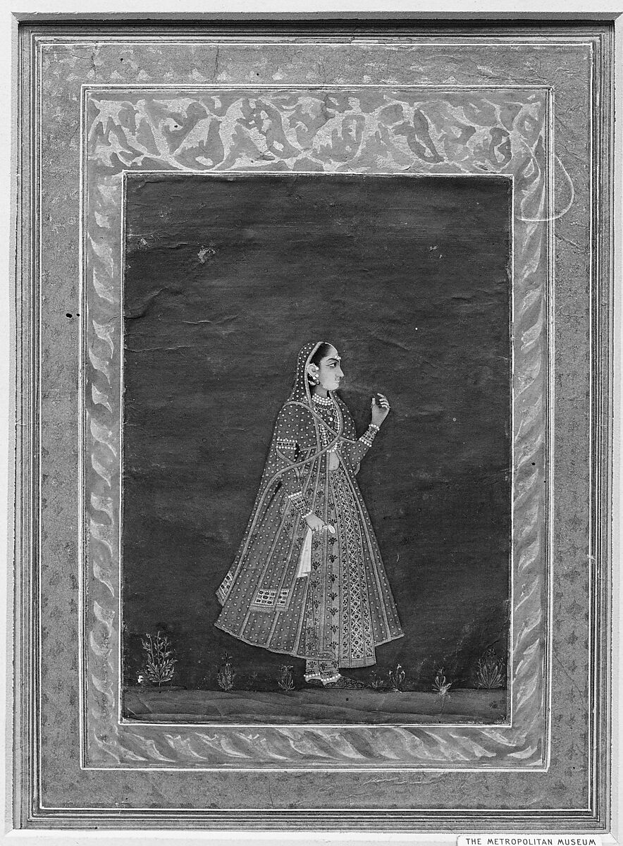 Portrait of a Woman, Paper