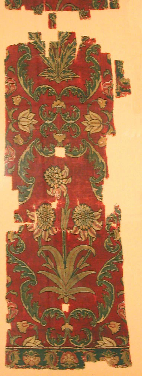 Carpet Fragments, Silk (warp and weft), wool (pashmina) pile 