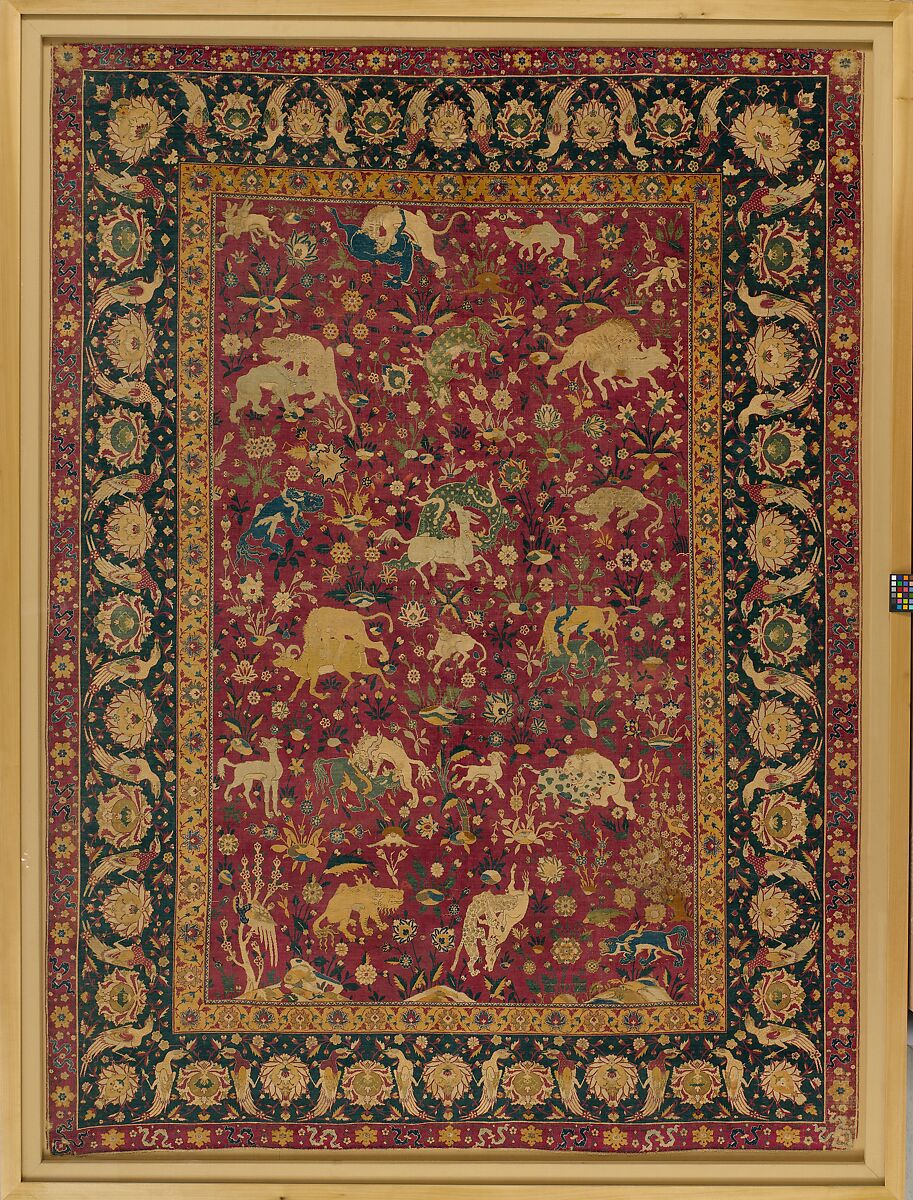 Silk Animal Carpet