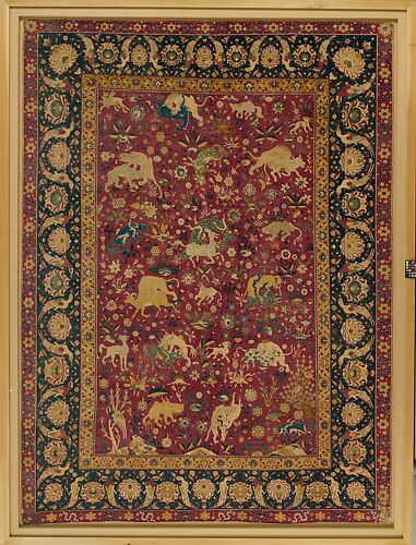 Silk Animal Carpet