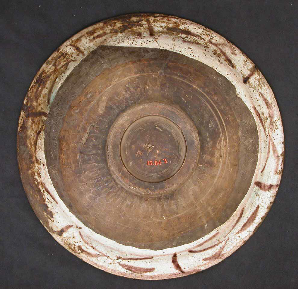 Bowl, Pottery; glazed