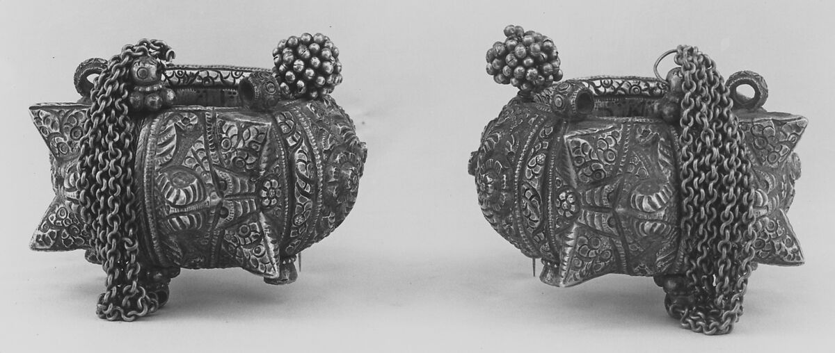 Anklet, One of a Pair, Silver