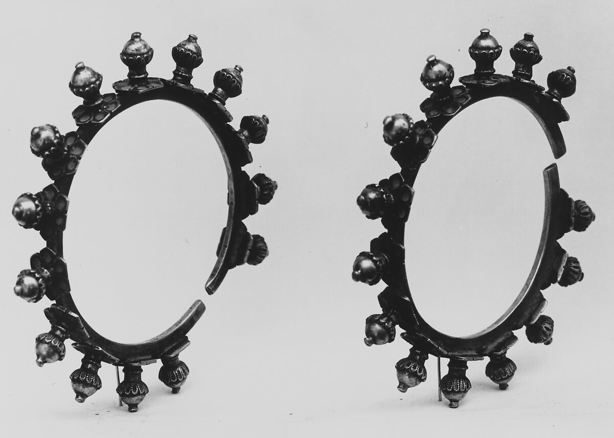 Bracelet, One of a Pair, Silver