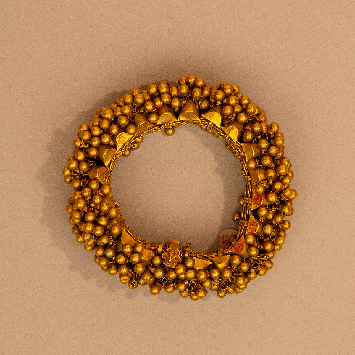 Anklet (Paizeb), One of a Pair, Gold 