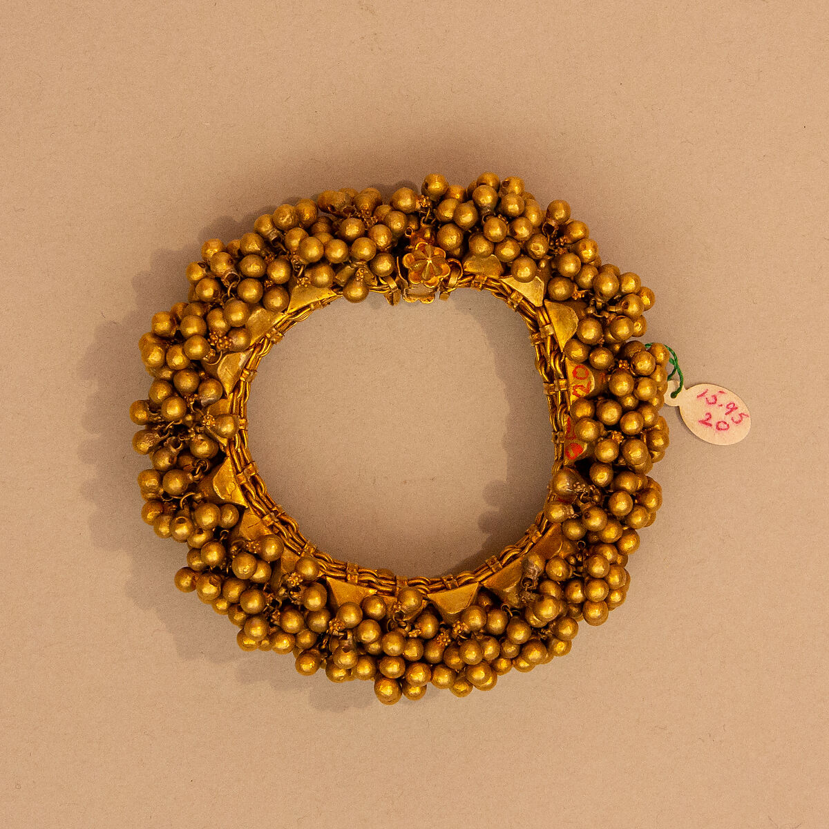 Anklet (Paizeb), One of a Pair, Gold 