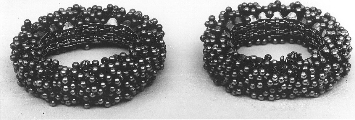 Anklet (Paizeb), One of a Pair, Gold