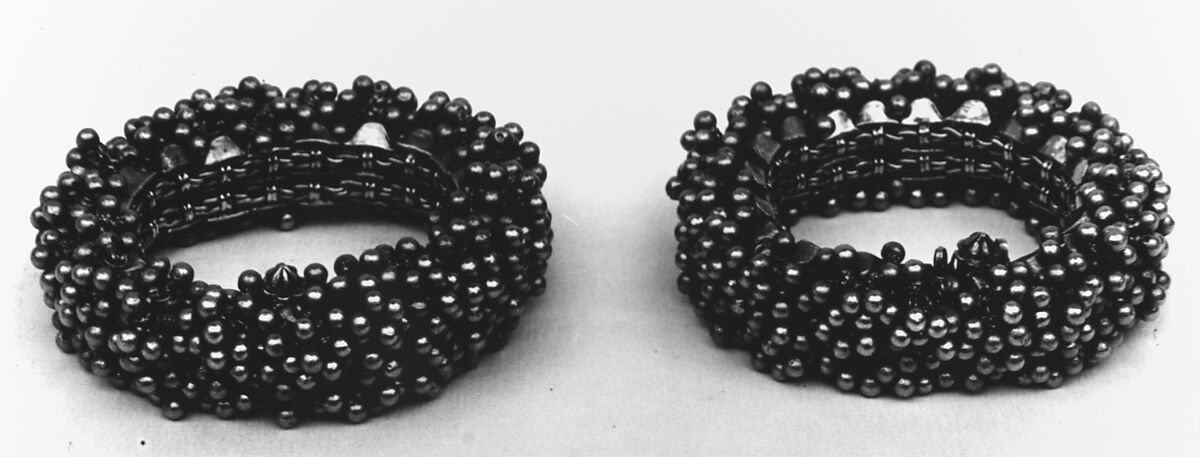 Anklet (Paizeb), One of a Pair, Gold