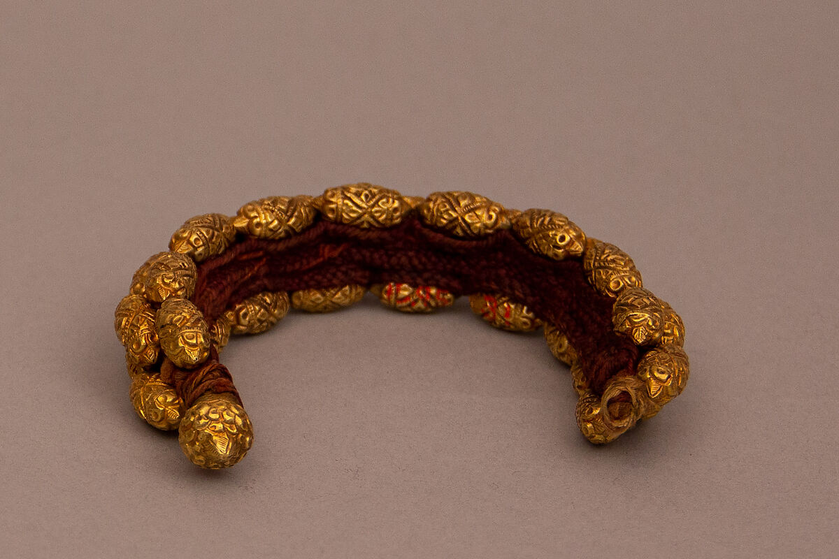 Bracelet (Pahunchi), One of a Pair, Gold