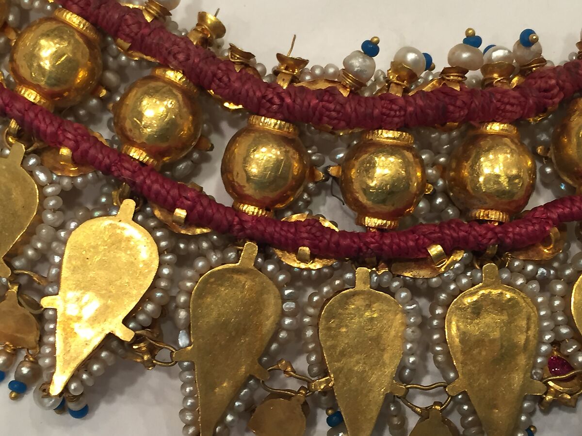 Necklace, Gold, jewels