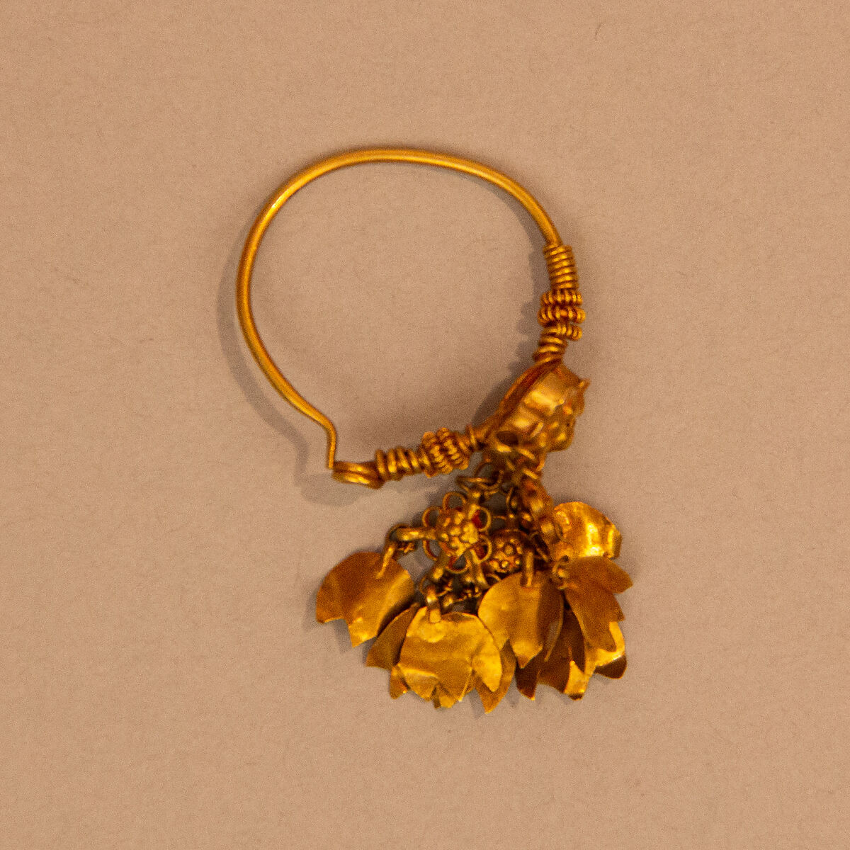 Earring, One of a Set of Five, Gold 