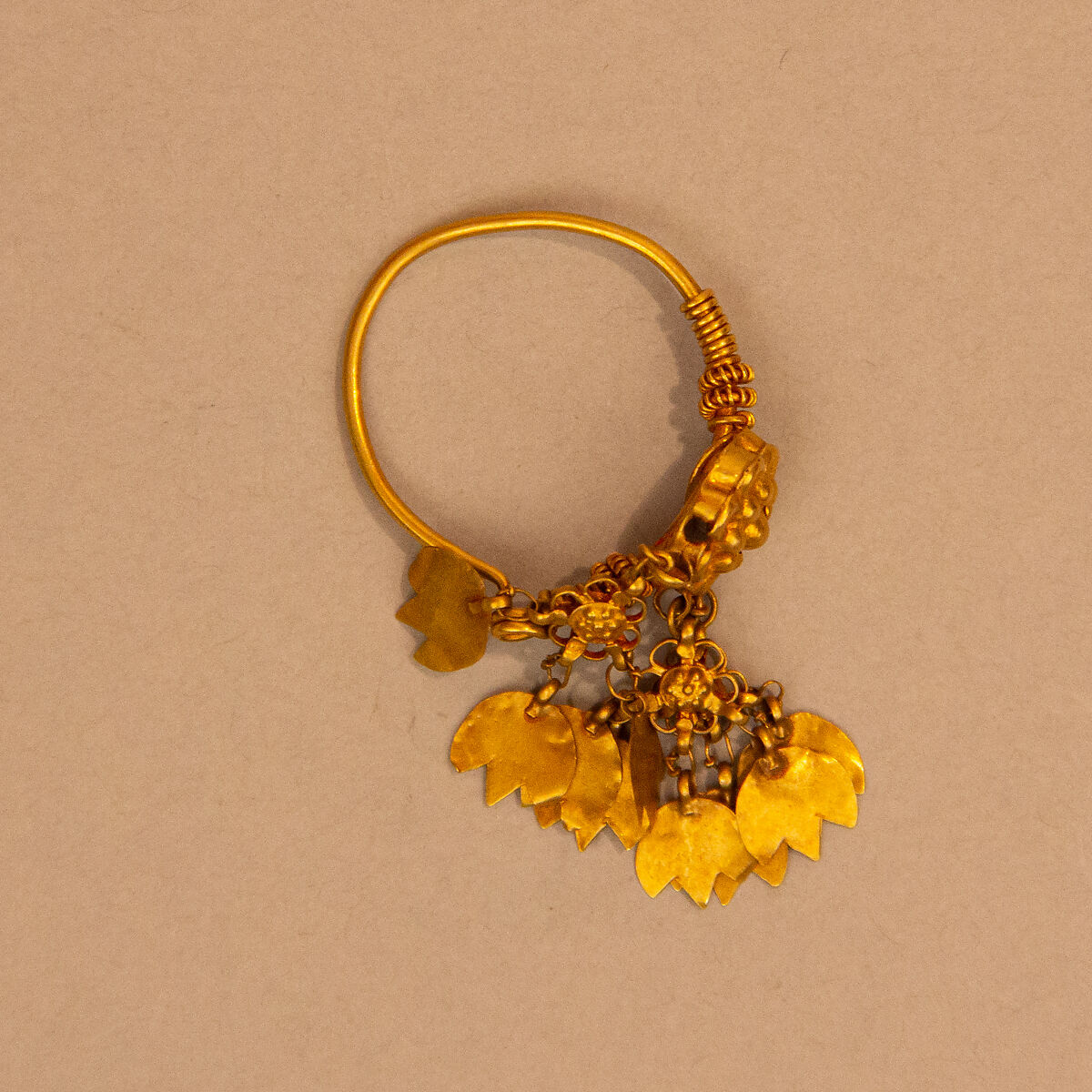 Earring, One of a Set of Five, Gold