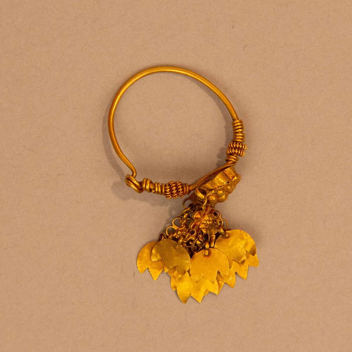 Earring, One of a Set of Five, Gold