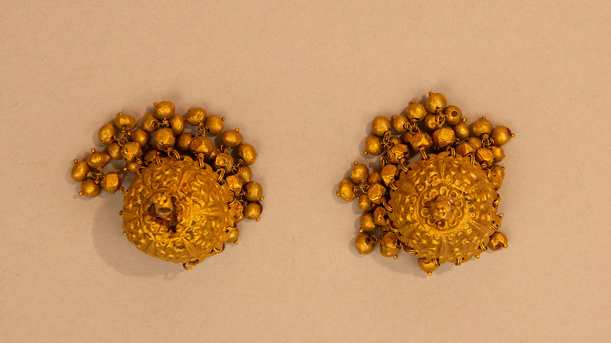 Pendant (Jkumka), One of a Pair, Gold