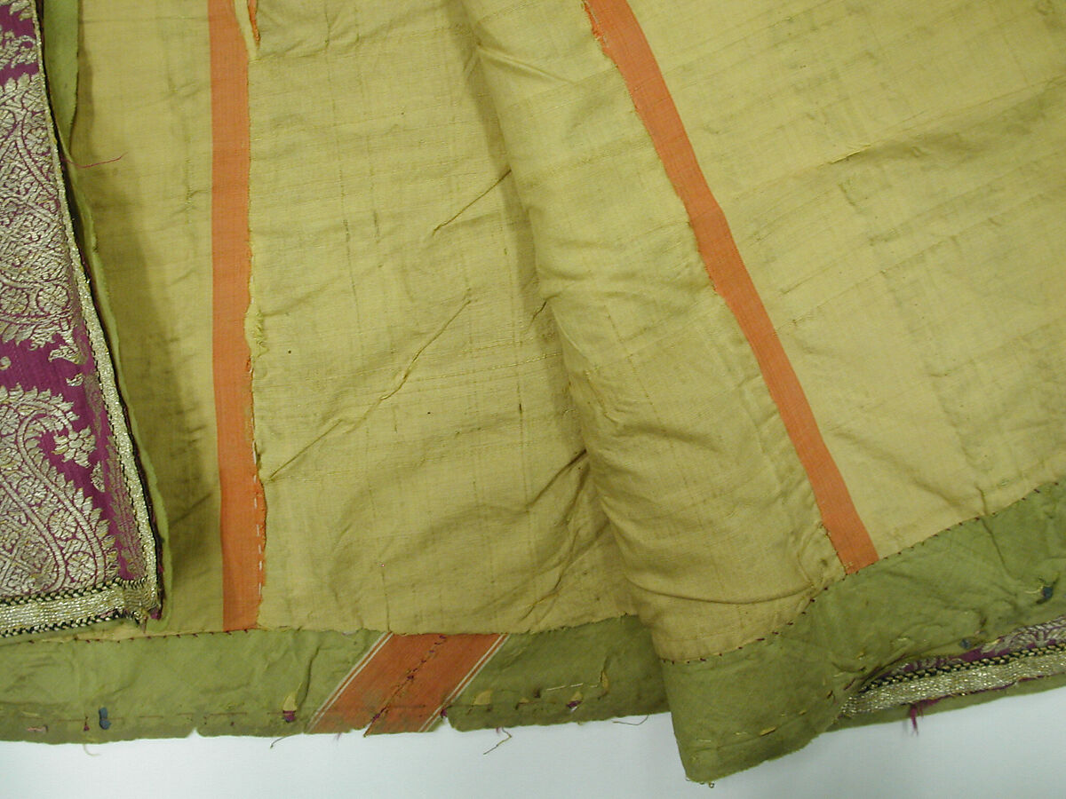 Coat, Silk, gold