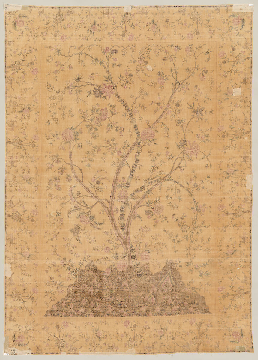 Bed Cover (Palampore), Cotton