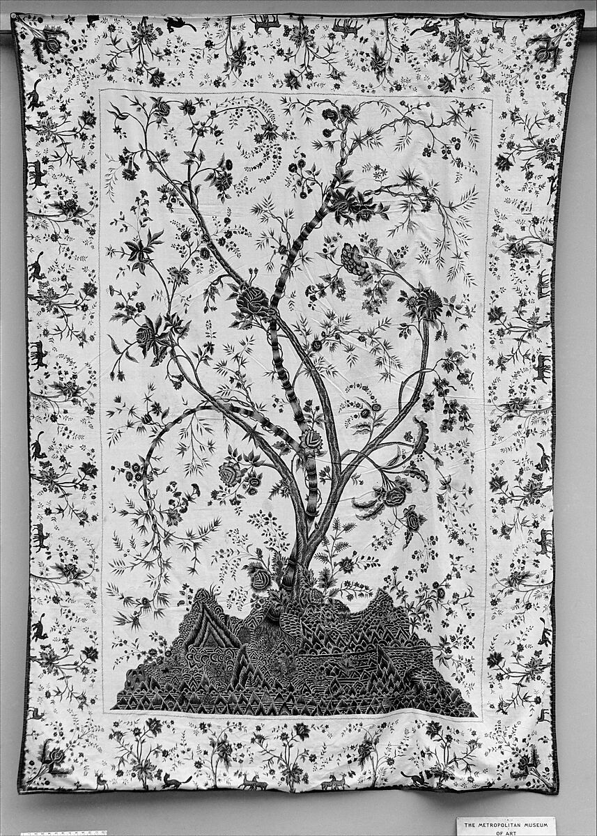 Bed Cover (Palampore), Cotton