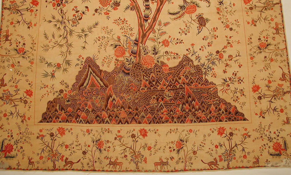Bed Cover (Palampore), Cotton