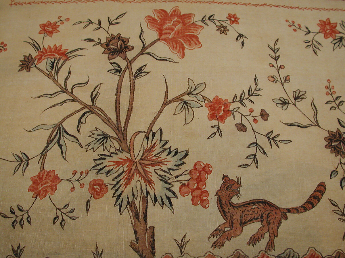 Bed Cover (Palampore), Cotton