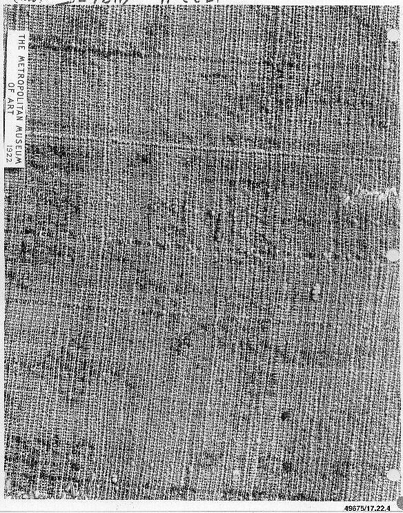 Textile Panel, Silk; brocaded