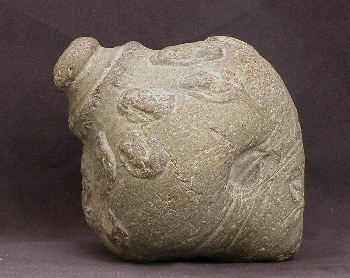 Bottle, Earthenware; unglazed 