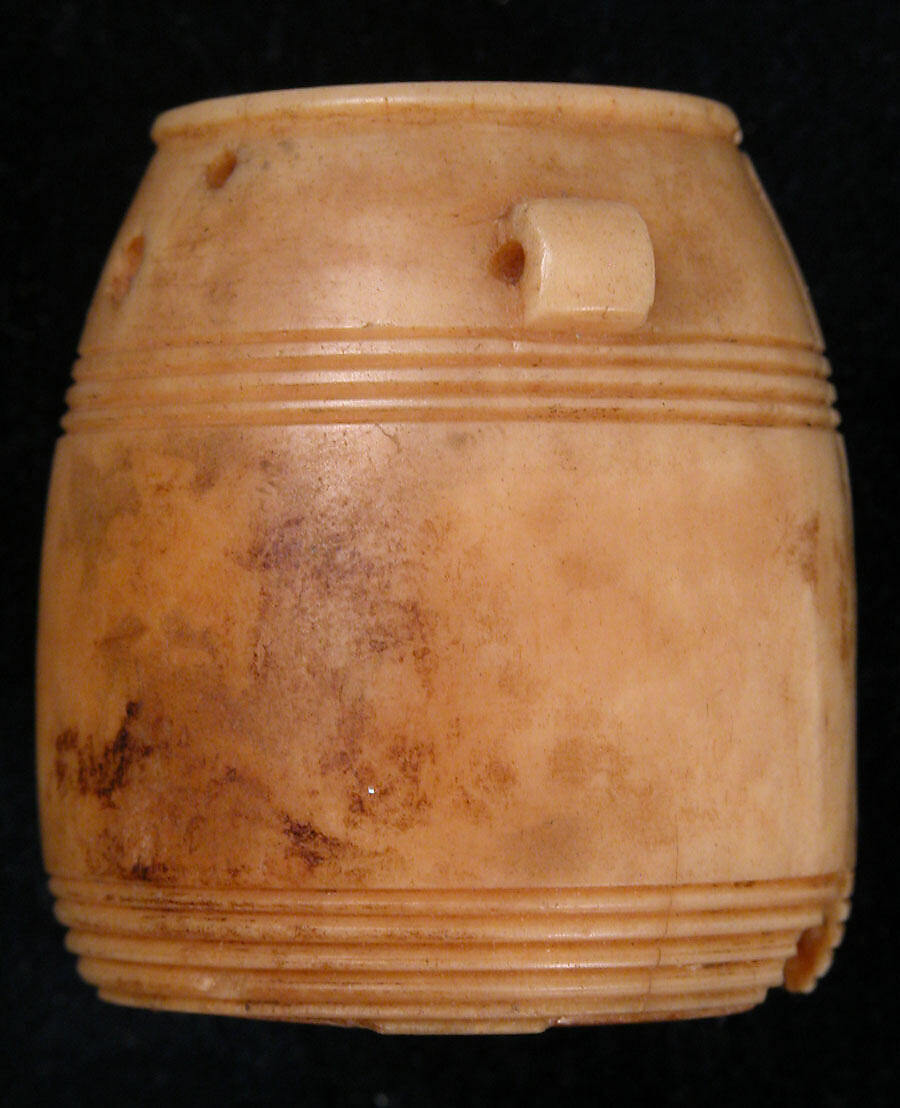 Vase, Bone; carved 