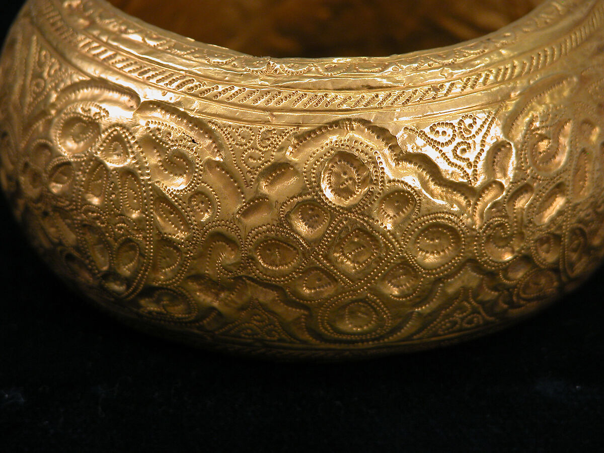 Bracelet, One of a Pair, Gold