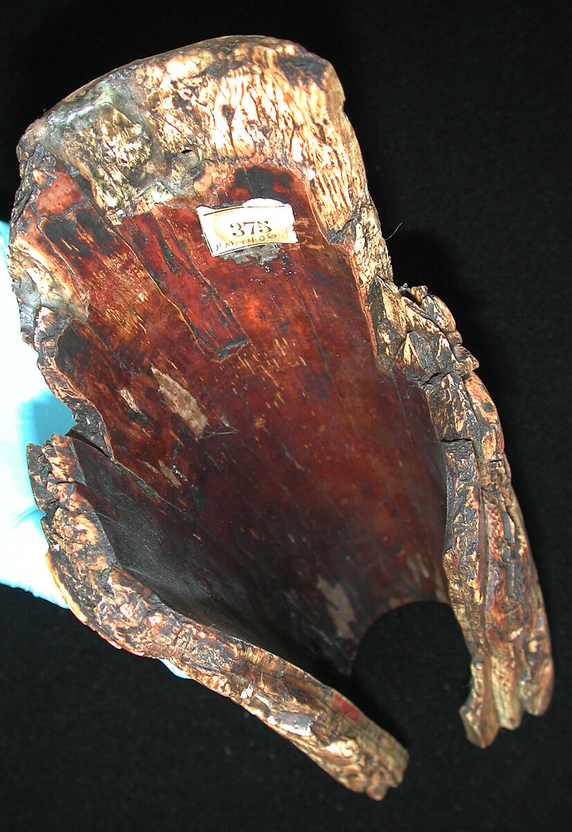 Fragment of an Oliphant, Ivory; carved