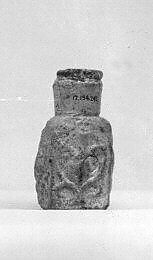 Bottle, Glass; mold blown