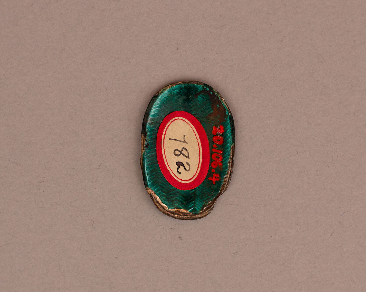 Disk, Gold with enamel