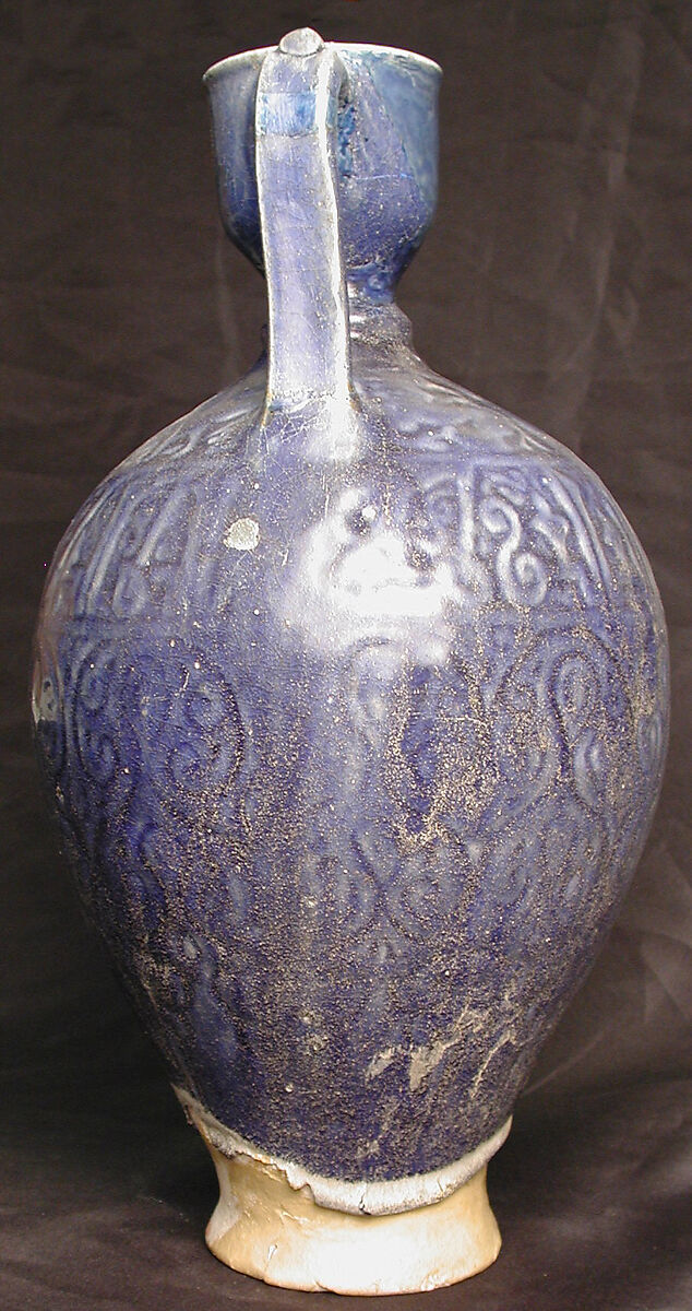 Ewer, Stonepaste; glazed