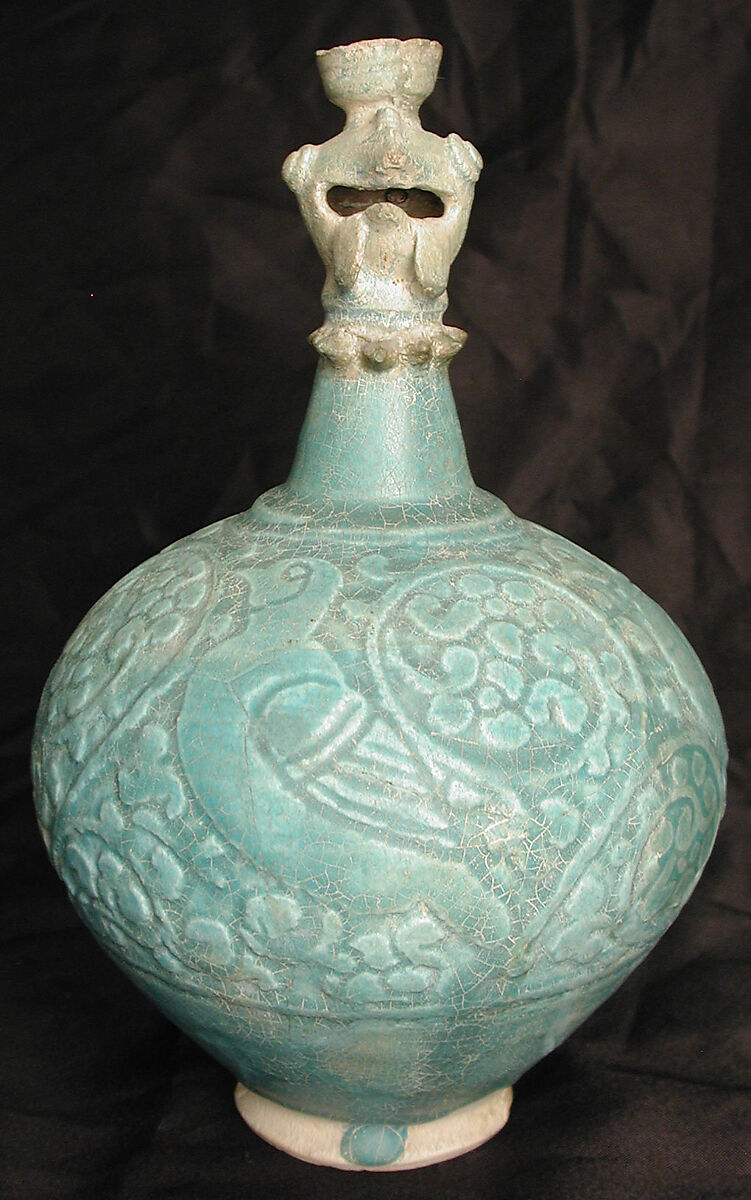 Ewer, Stonepaste; glazed