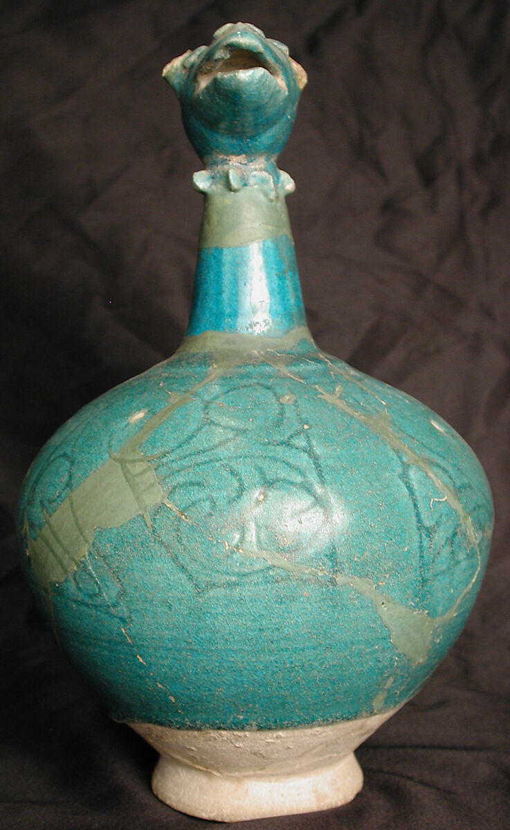 Ewer, Stonepaste; glazed