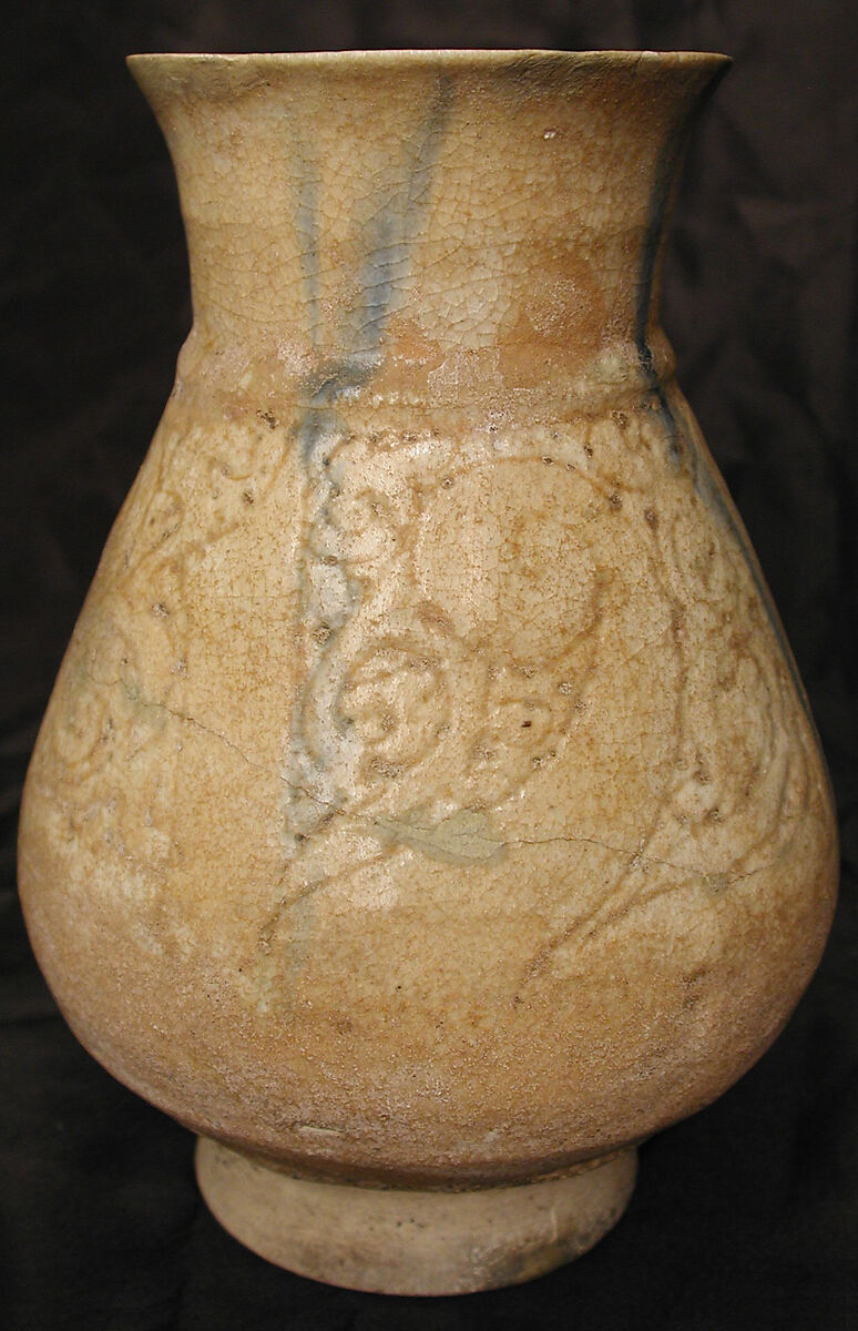 Ewer, Stonepaste; glazed
