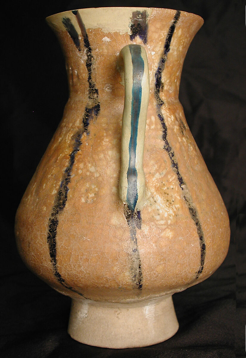 Ewer, Stonepaste; glazed
