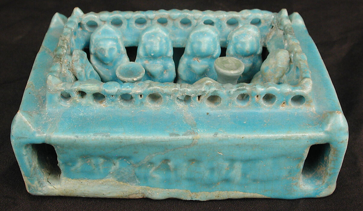 Model of a House, Stonepaste; molded in relief