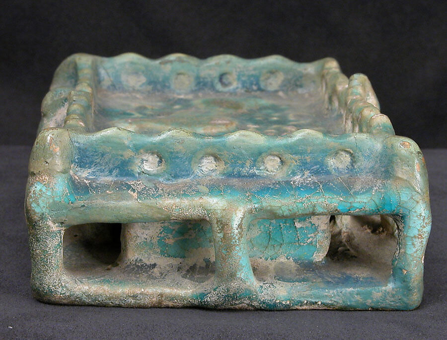 Model of a House, Stonepaste; molded in relief