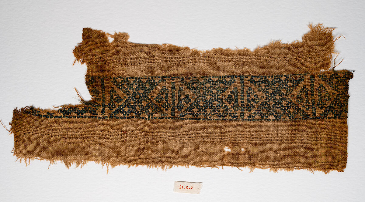 Textile Fragment, Linen 