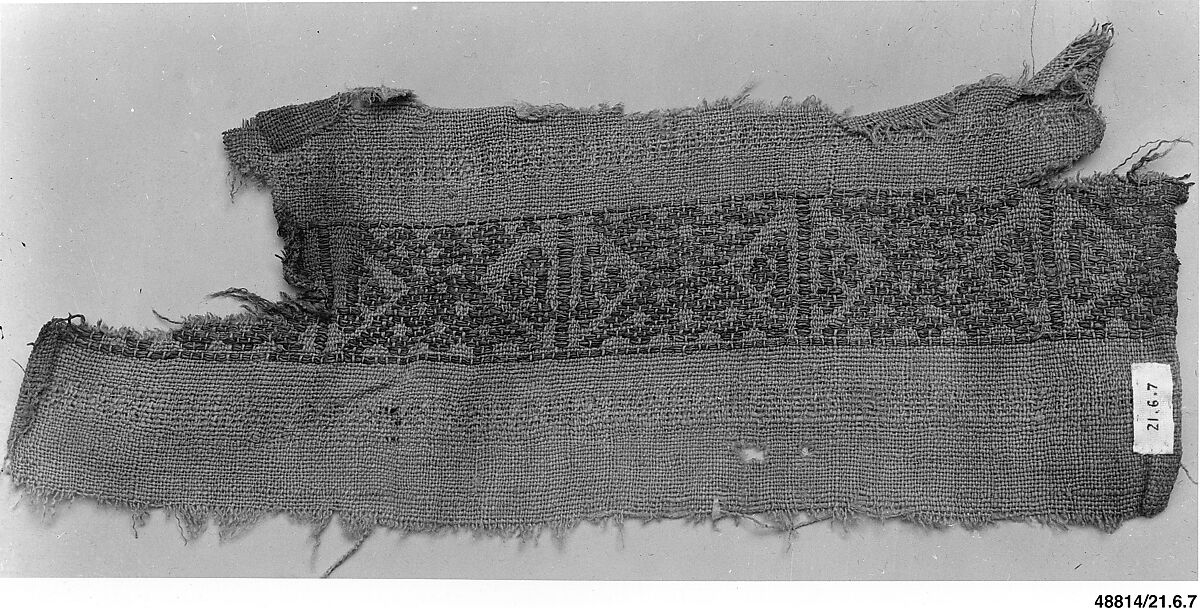 Textile Fragment, Linen