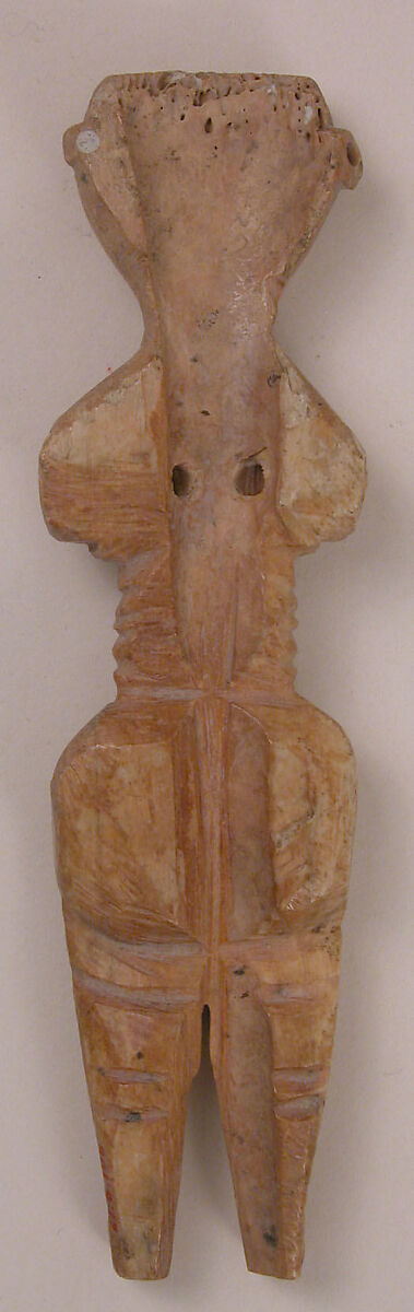 Figurine, Bone; carved and incised