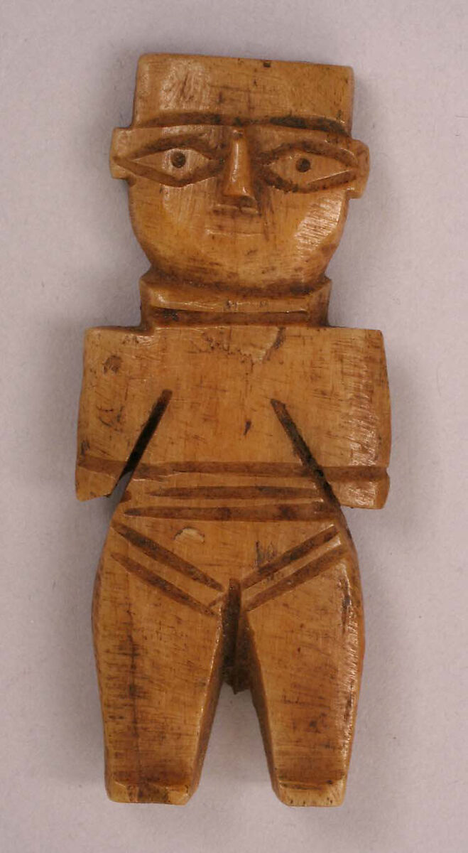 Figurine, Bone; carved and incised