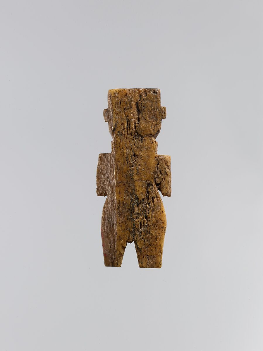 Figurine, Bone; carved and incised