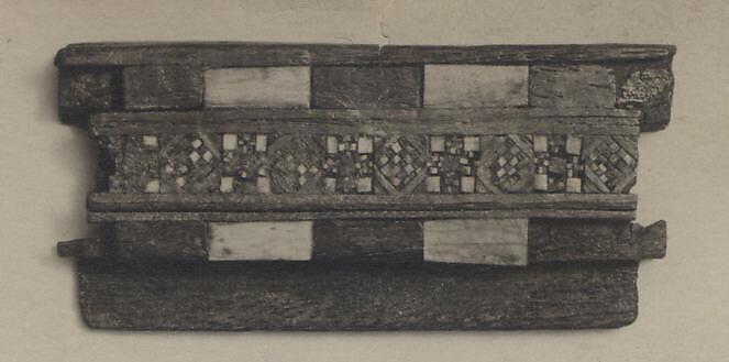 Wood Fragment, Wood marquetry, ivory