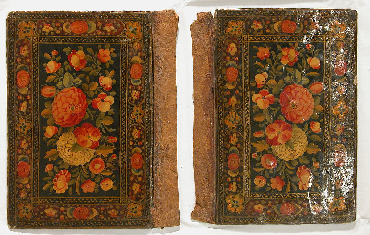 Bookbinding (Jild-i kitab), Pasteboard; painted and lacquered 